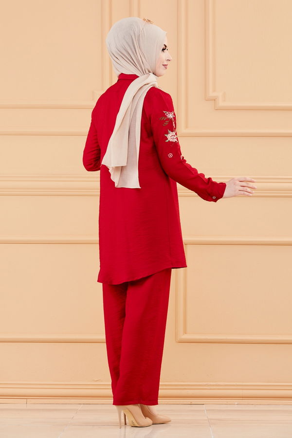 TUNIK PANTOLON Bordo - 3549 BORDO