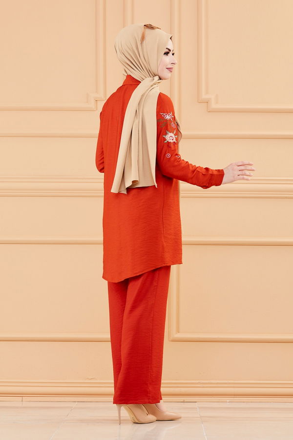 TUNIK PANTOLON Kiremit - 3549 KİREMİT