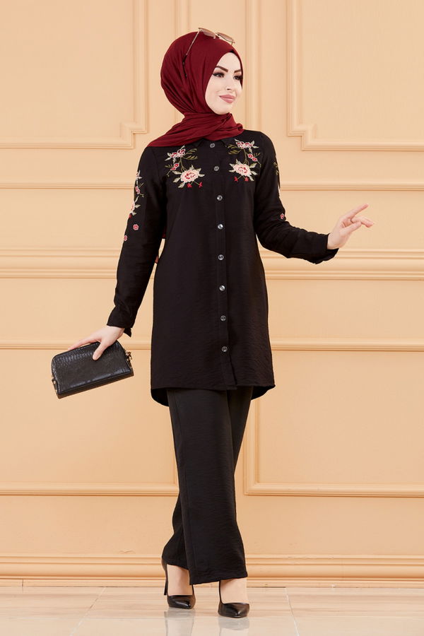 TUNIK PANTOLON Siyah - 3549 SİYAH