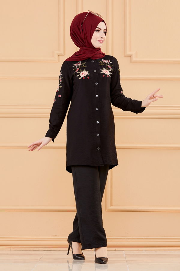 TUNIK PANTOLON Siyah - 3549 SİYAH