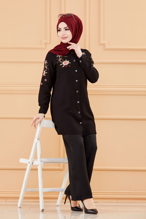TUNIK PANTOLON Siyah - 3549 SİYAH