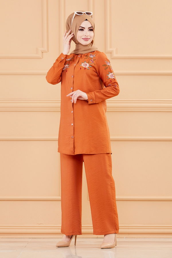 TUNIK PANTOLON Taba - 3549