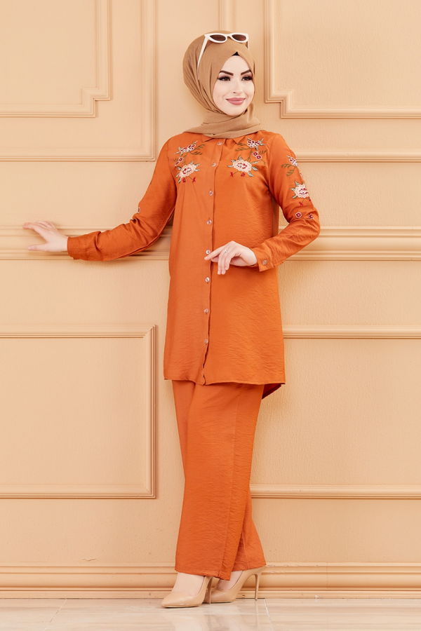TUNIK PANTOLON Taba - 3549