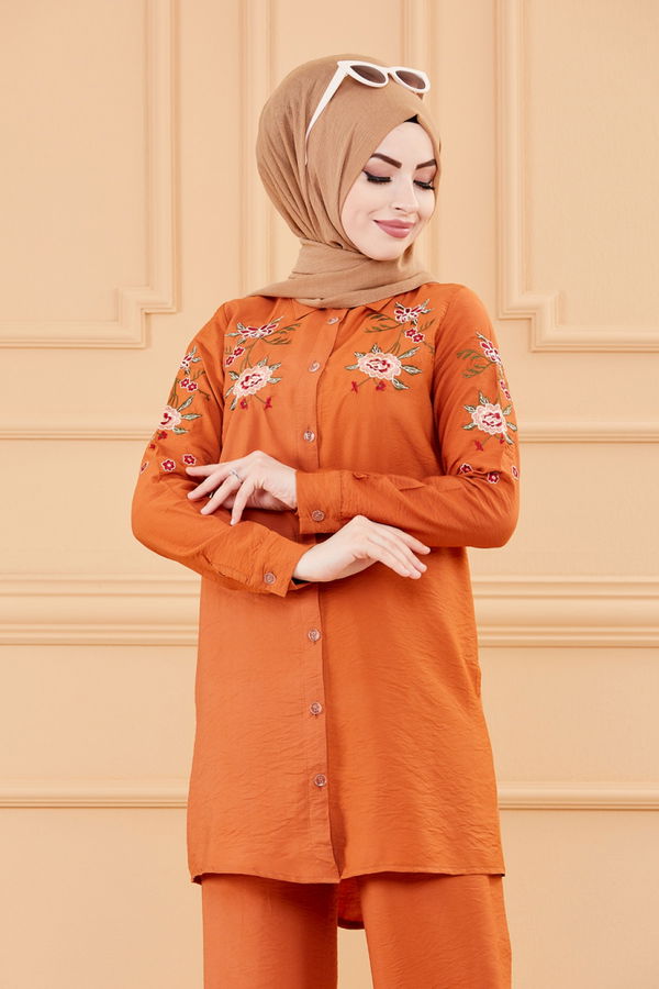 TUNIK PANTOLON Taba - 3549