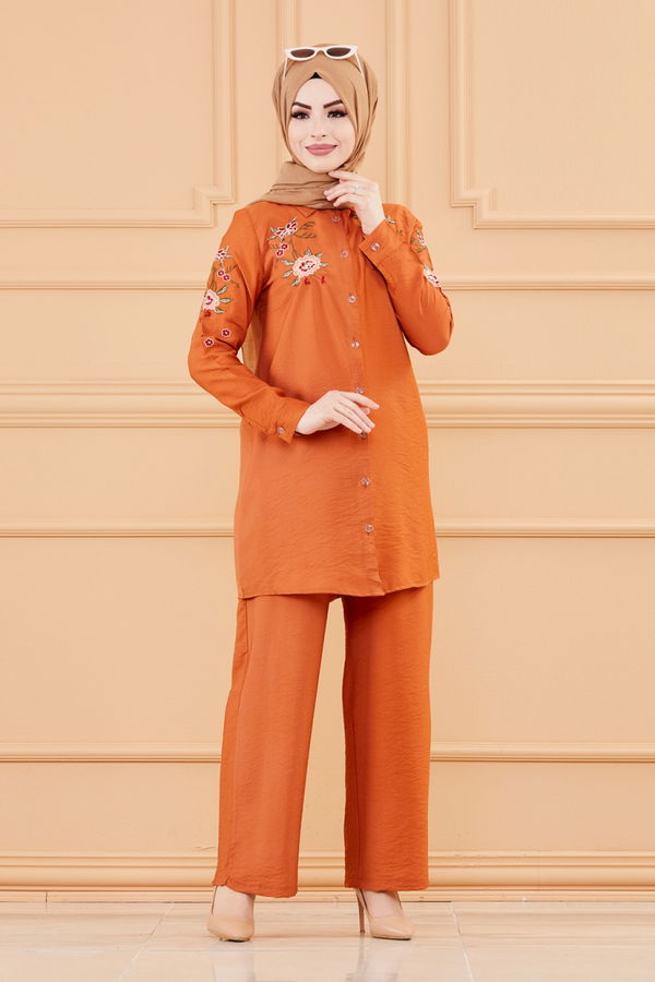 TUNIK PANTOLON Taba - 3549