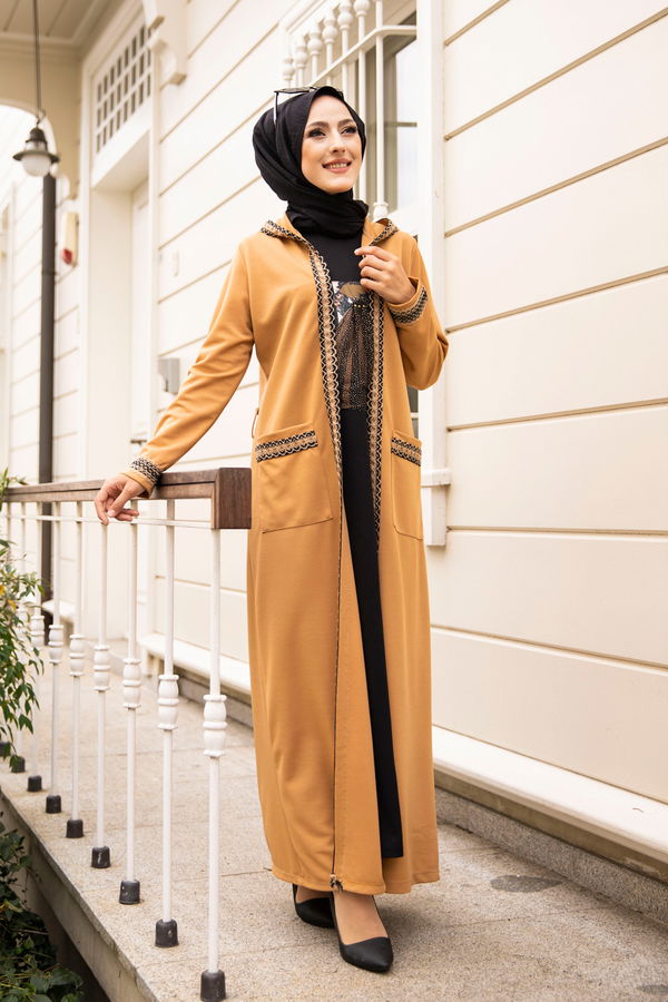 9080 ELBISE CEKET Vizon - 9080 VİZON