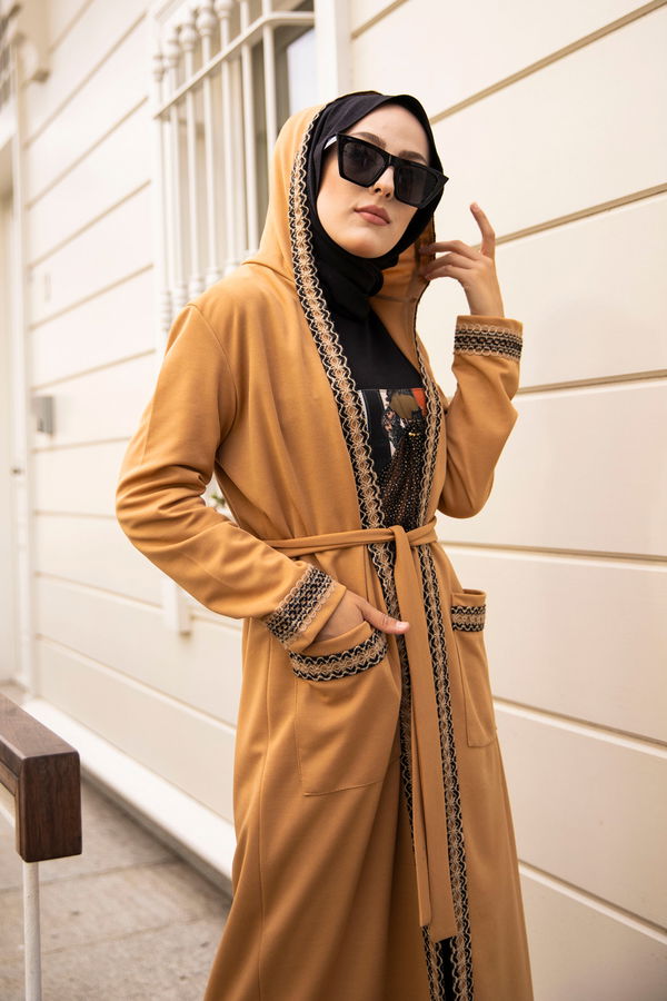 9080 ELBISE CEKET Vizon - 9080 VİZON