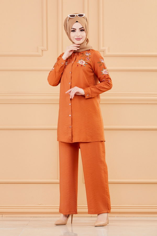TUNIK PANTOLON Taba - 3549