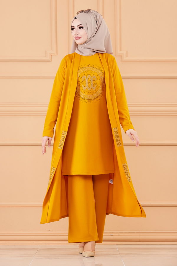CKT TUNIK PANTOLON Sarı - 3661