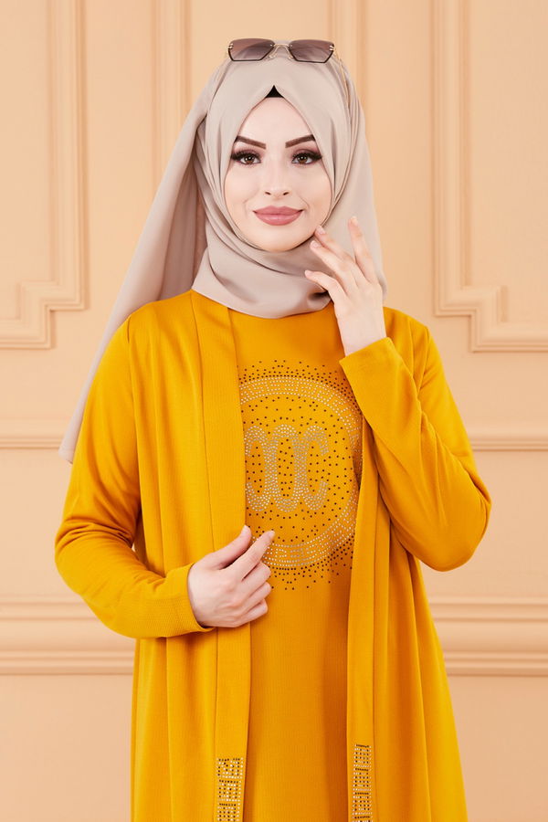 CKT TUNIK PANTOLON Sarı - 3661