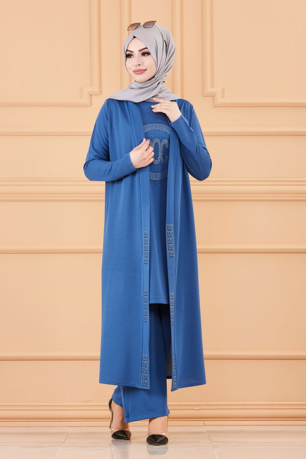 CKT TUNIK PANTOLON Mavi - 3661