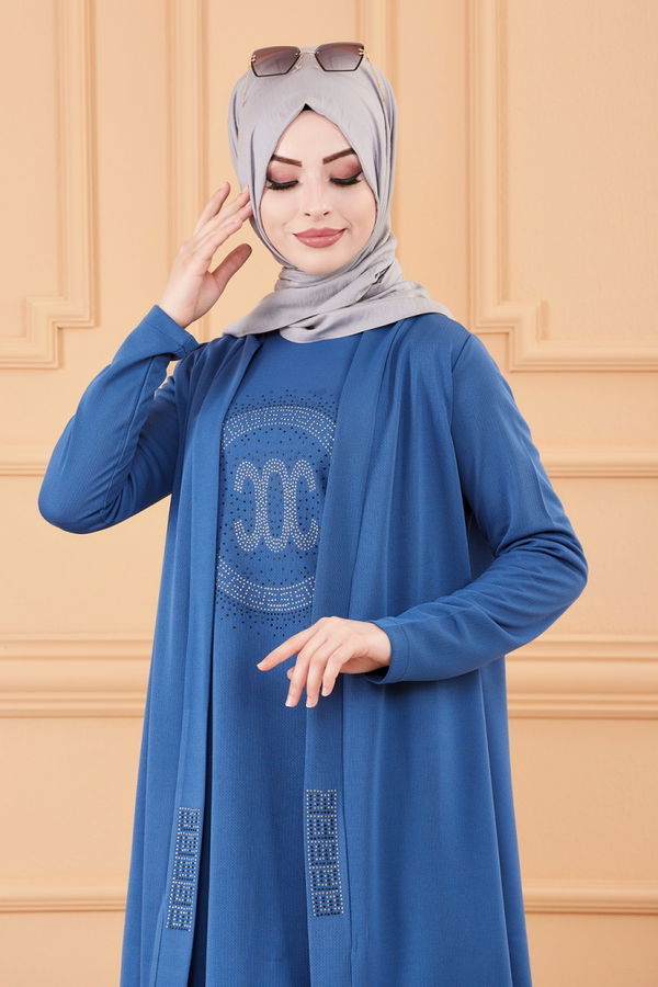 CKT TUNIK PANTOLON Mavi - 3661