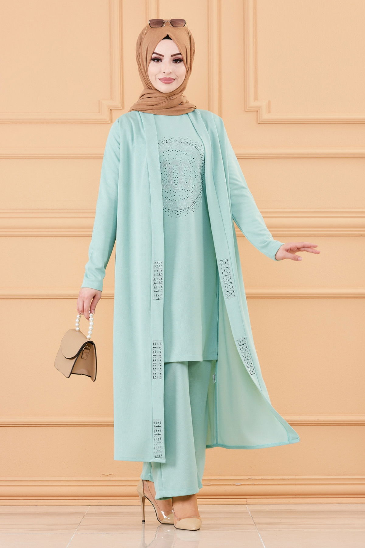 CKT TUNIK PANTOLON Yeşil - 3661