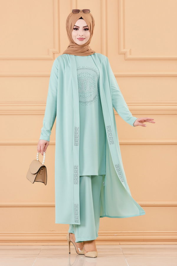 CKT TUNIK PANTOLON Yeşil - 3661