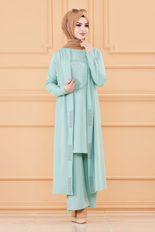 CKT TUNIK PANTOLON Yeşil - 3661