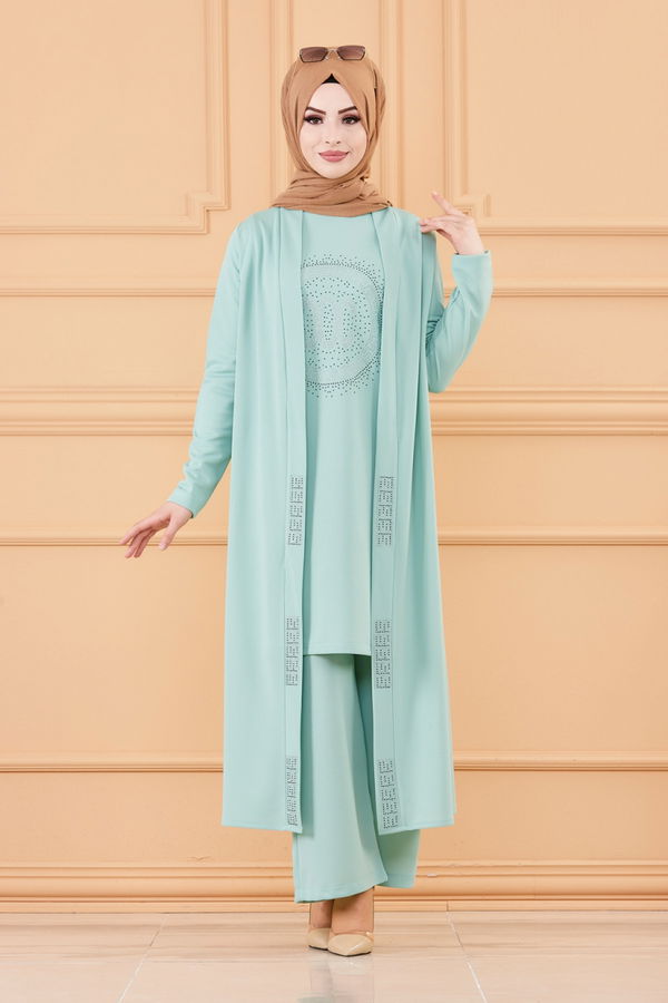 CKT TUNIK PANTOLON Yeşil - 3661