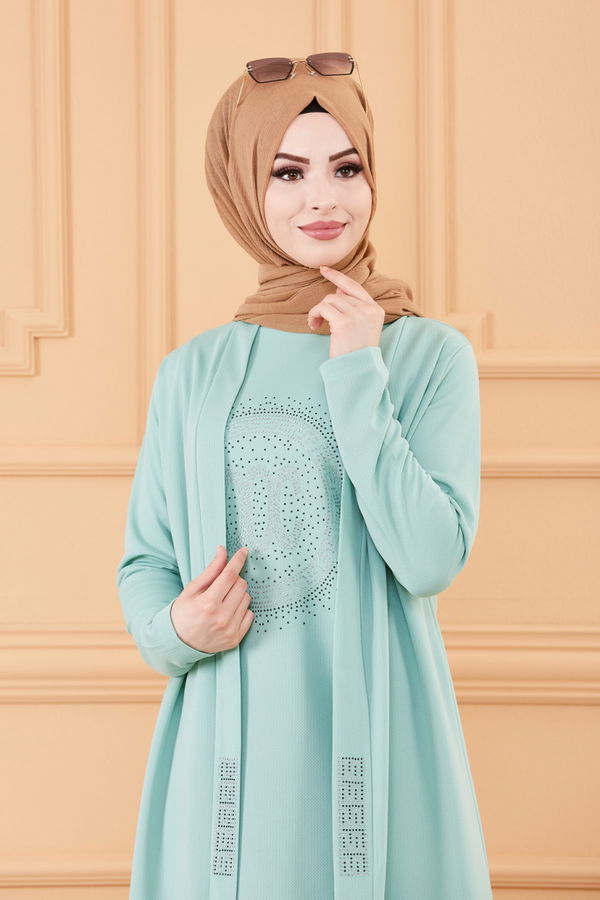 CKT TUNIK PANTOLON Yeşil - 3661