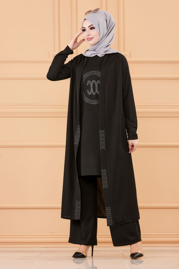 CKT TUNIK PANTOLON Siyah - 3661