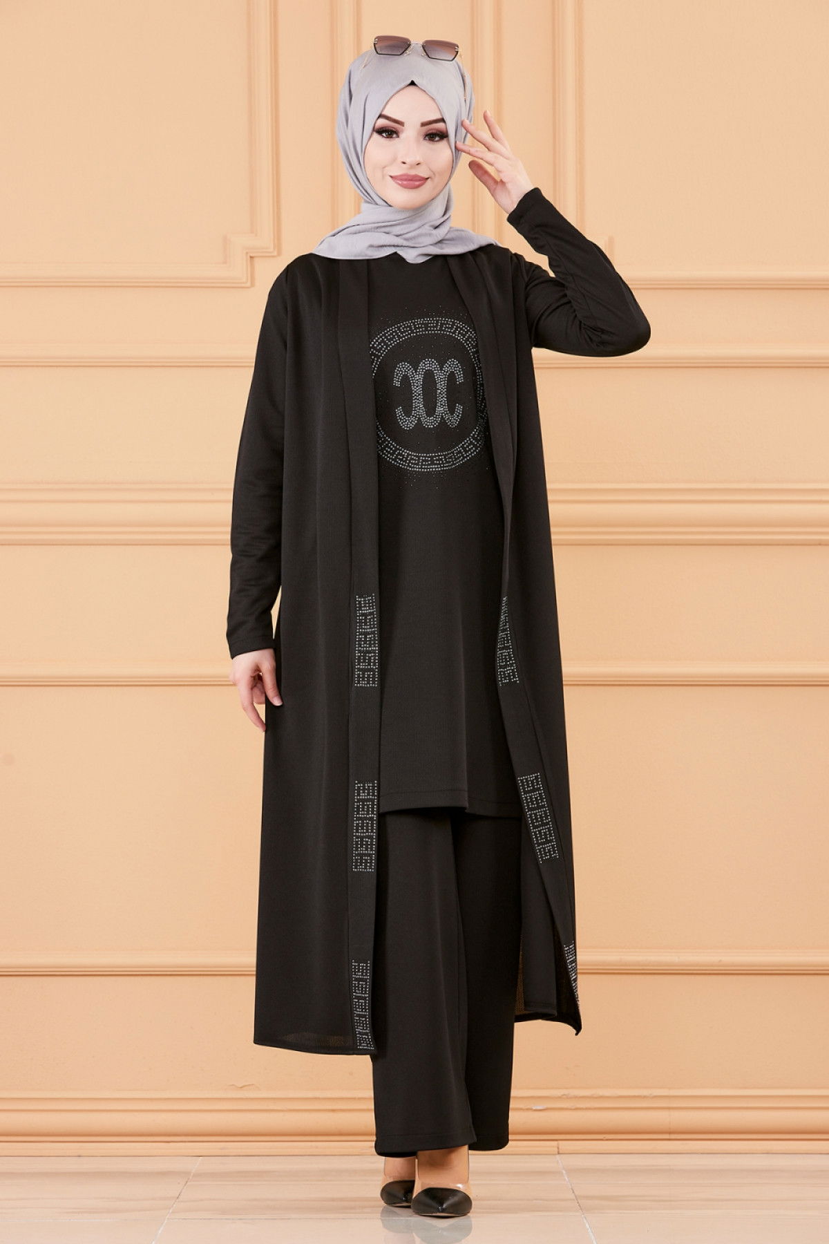 CKT TUNIK PANTOLON Siyah - 3661