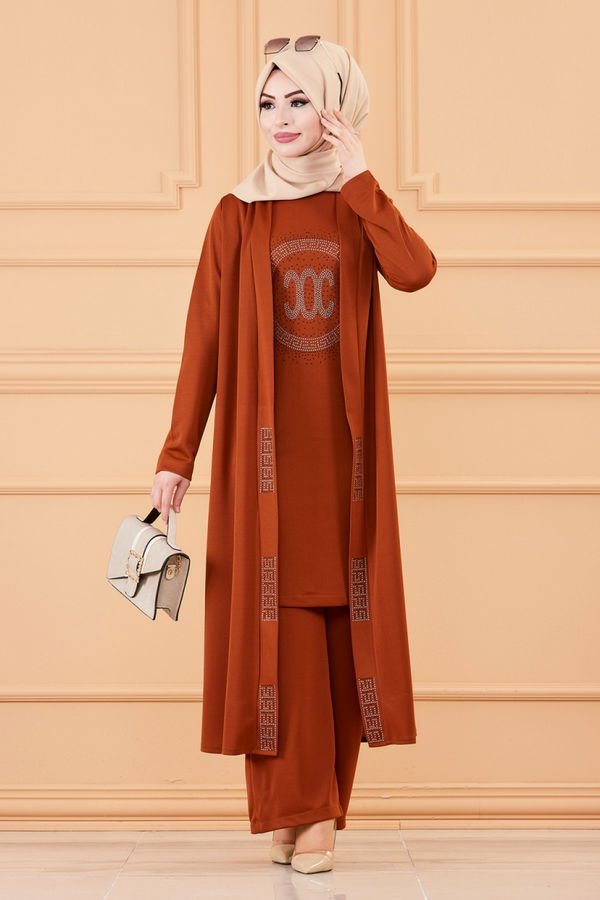 CKT TUNIK PANTOLON Taba - 3661
