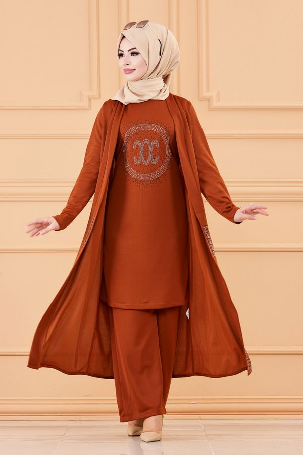 CKT TUNIK PANTOLON Taba - 3661