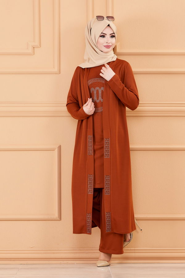 CKT TUNIK PANTOLON Taba - 3661