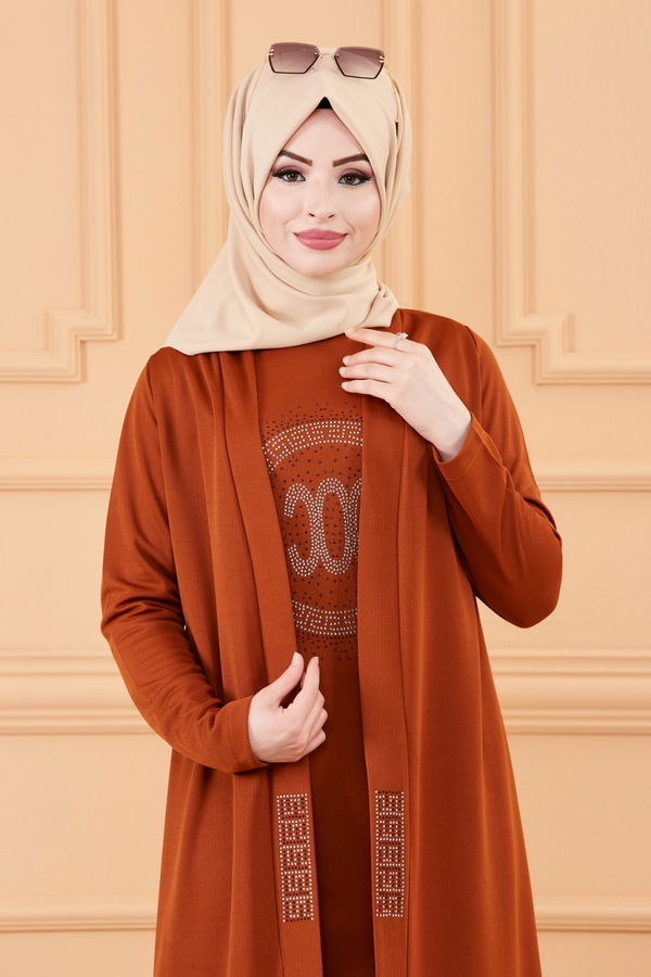 CKT TUNIK PANTOLON Taba - 3661
