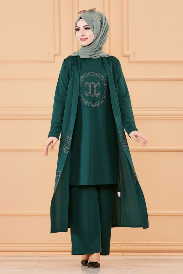 CKT TUNIK PANTOLON Yeşil - 3661