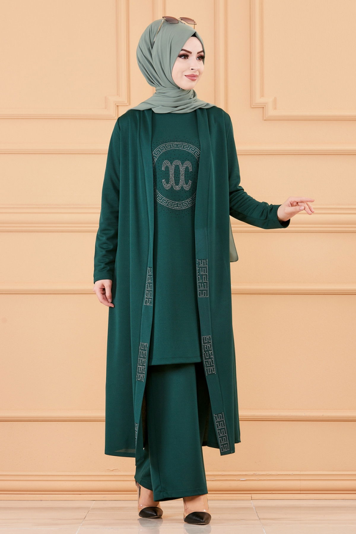 CKT TUNIK PANTOLON Yeşil - 3661