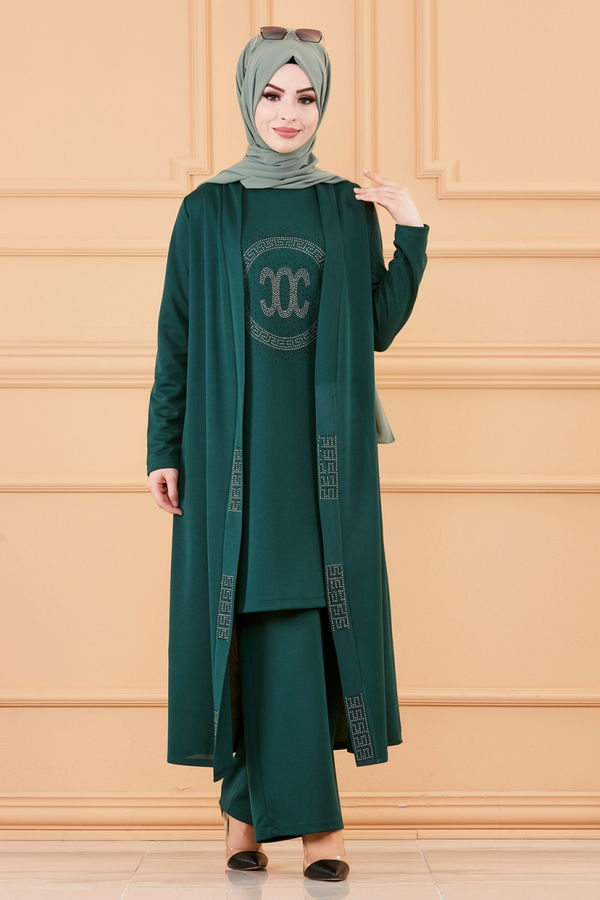 CKT TUNIK PANTOLON Yeşil - 3661
