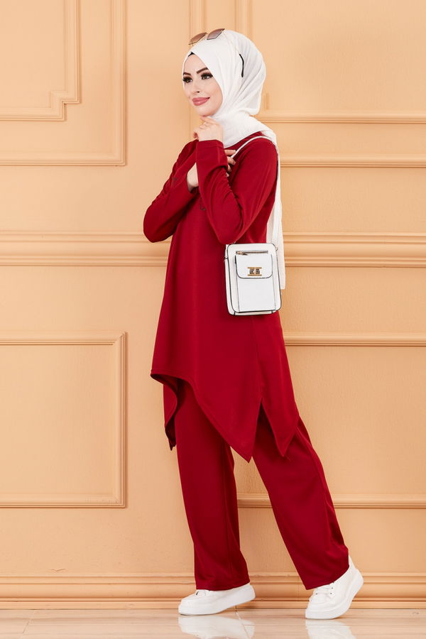 TUNIK PANTOLON Bordo - 3664 BORDO