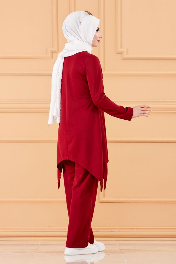 TUNIK PANTOLON Bordo - 3664 BORDO