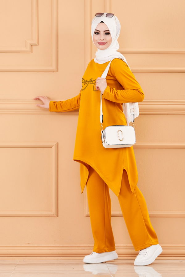 TUNIK PANTOLON Sarı - 3664