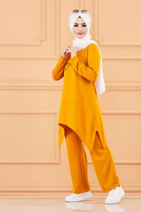TUNIK PANTOLON Sarı - 3664