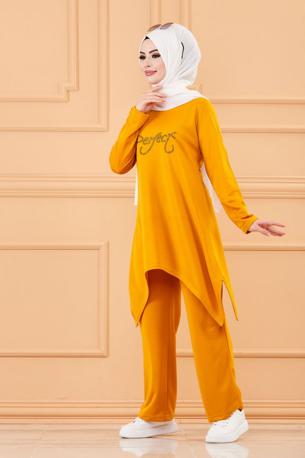 TUNIK PANTOLON Sarı - 3664