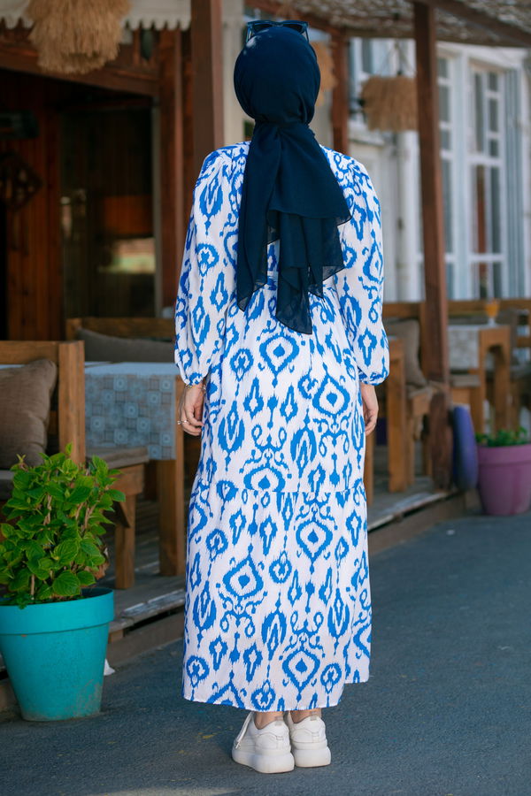 Elbise Mavi - 21040 MAVİ