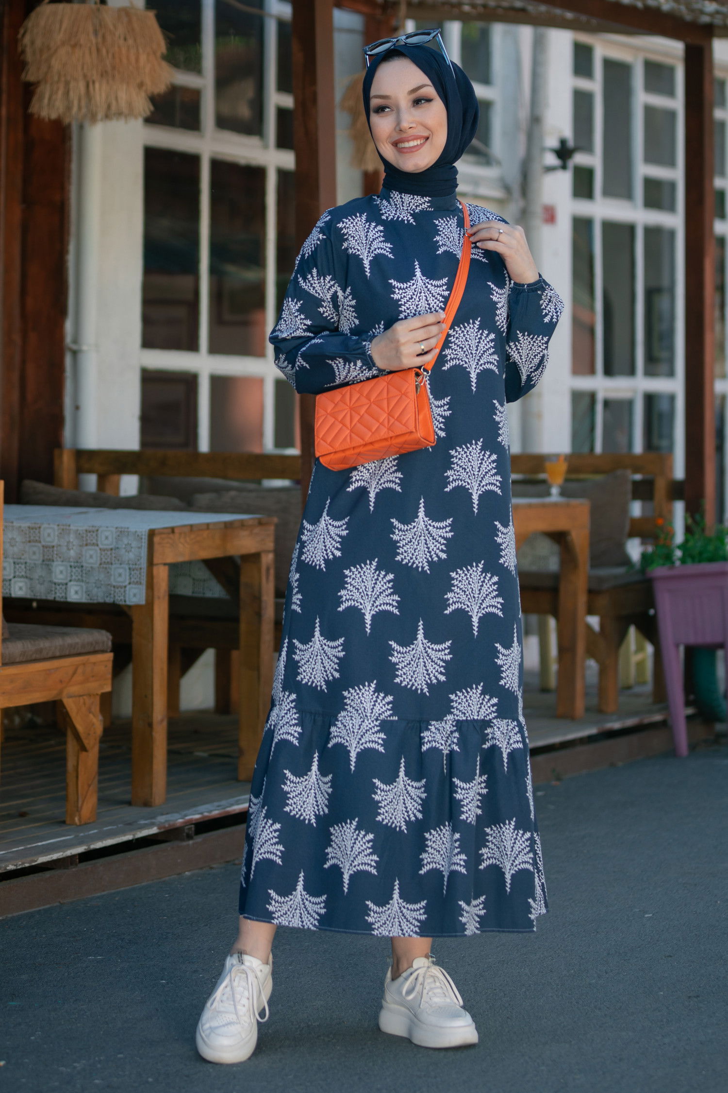 Elbise Lacivert - 21042 LACİVERT
