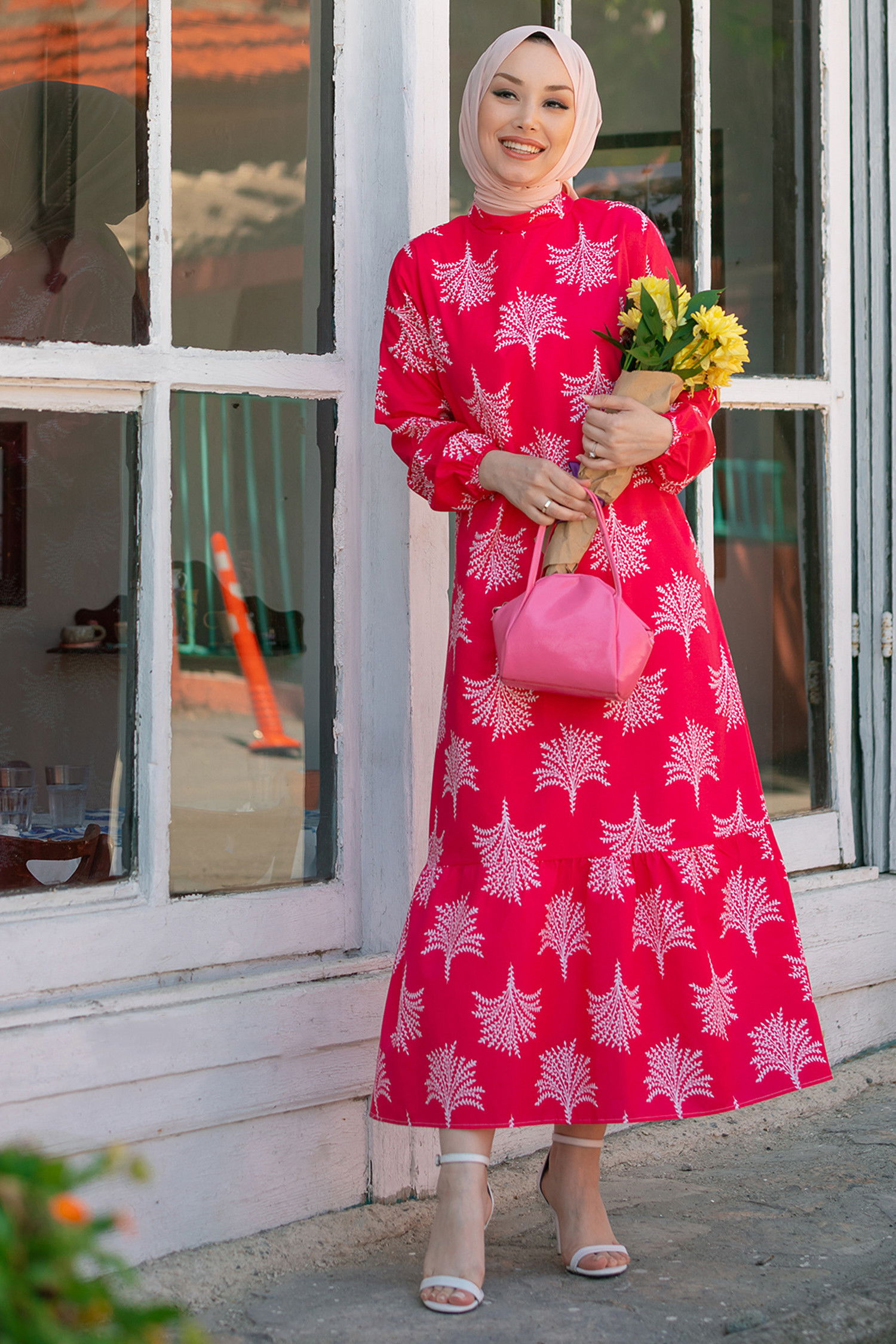 Elbise Pembe - 21042 PEMBE