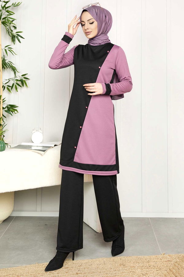 Tunik Pantolon Lila - 11320
