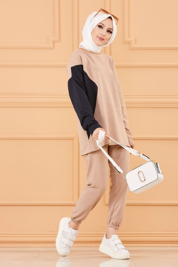 TUNIK PANTOLON Bej - 8788