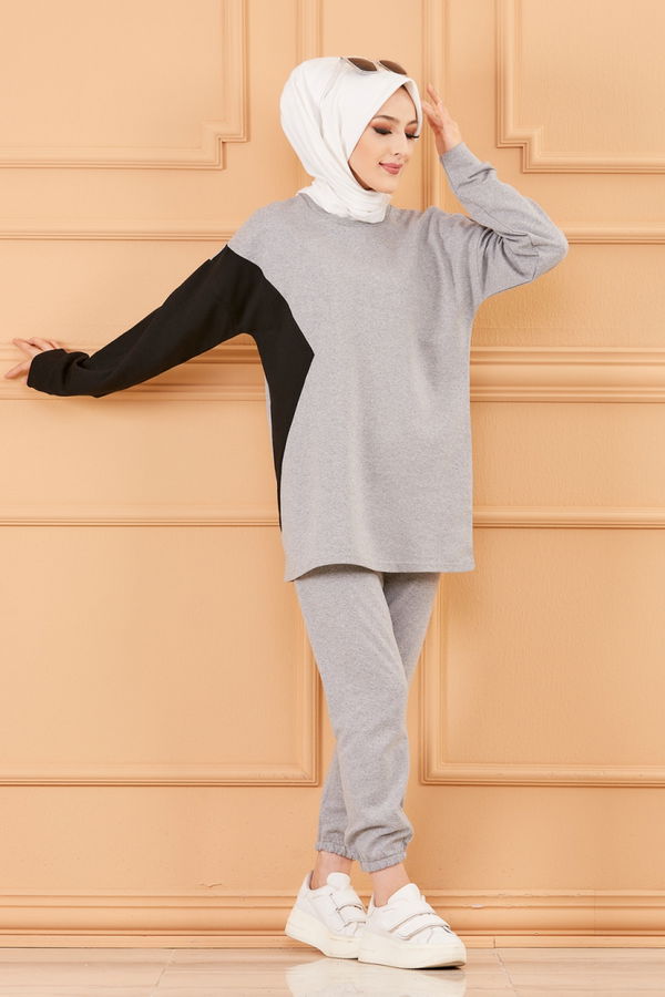 TUNIK PANTOLON Gri - 8788