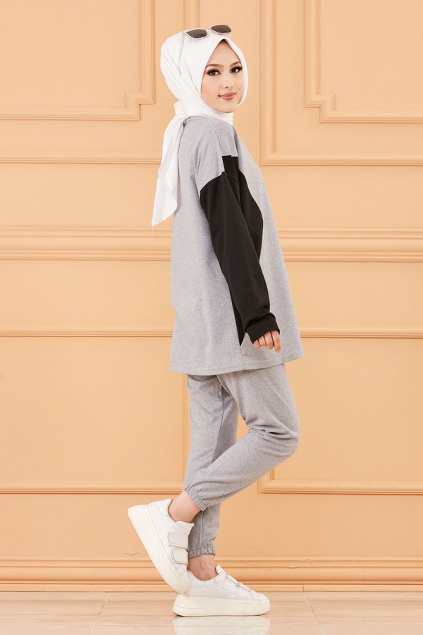 TUNIK PANTOLON Gri - 8788
