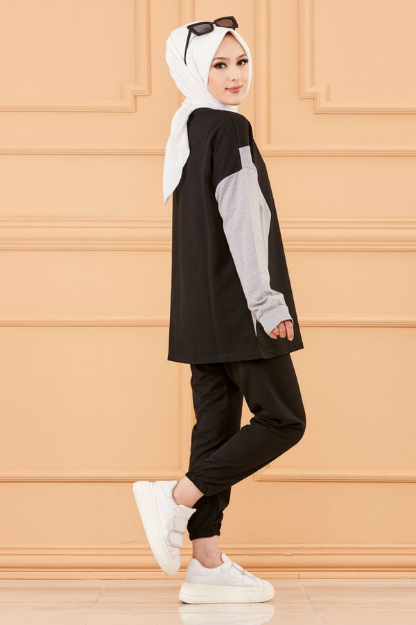 TUNIK PANTOLON Siyah - 8788 SİYAH