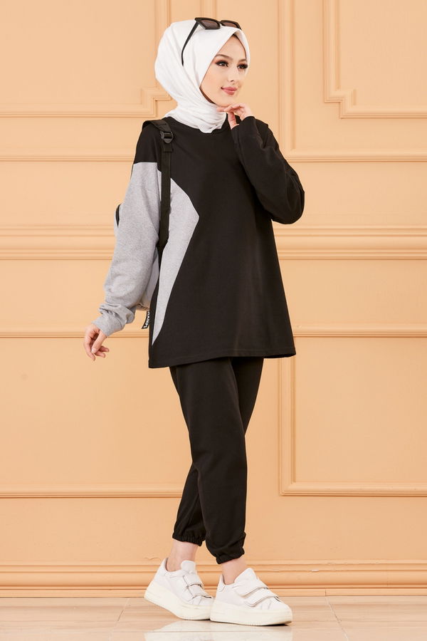 TUNIK PANTOLON Siyah - 8788 SİYAH