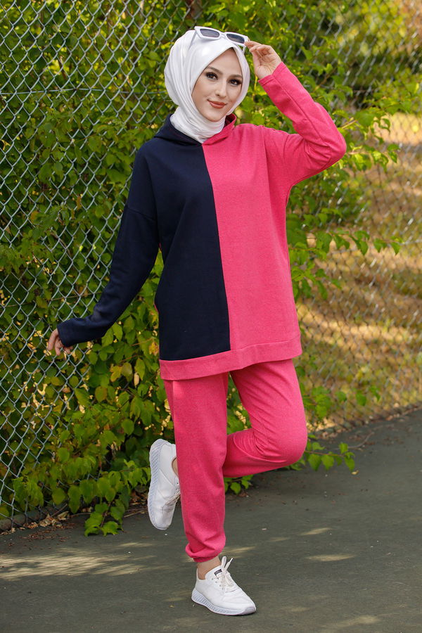 TUNIK PANTOLON Fuşya - 8790 FUŞYA