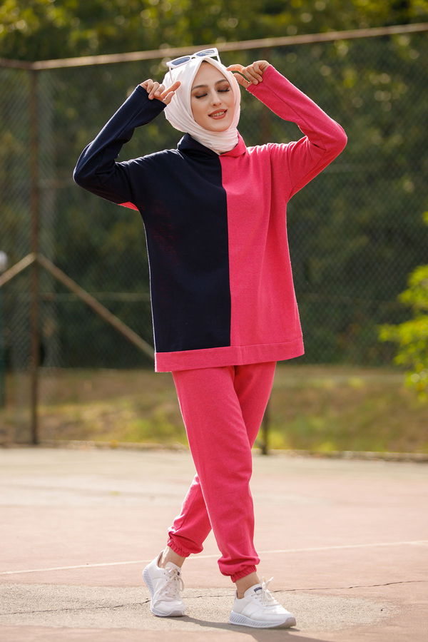 TUNIK PANTOLON Fuşya - 8790 FUŞYA
