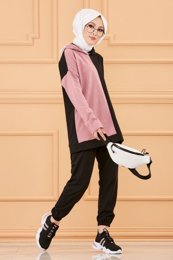 TUNIK PANTOLON Siyah - 8790 SİYAH