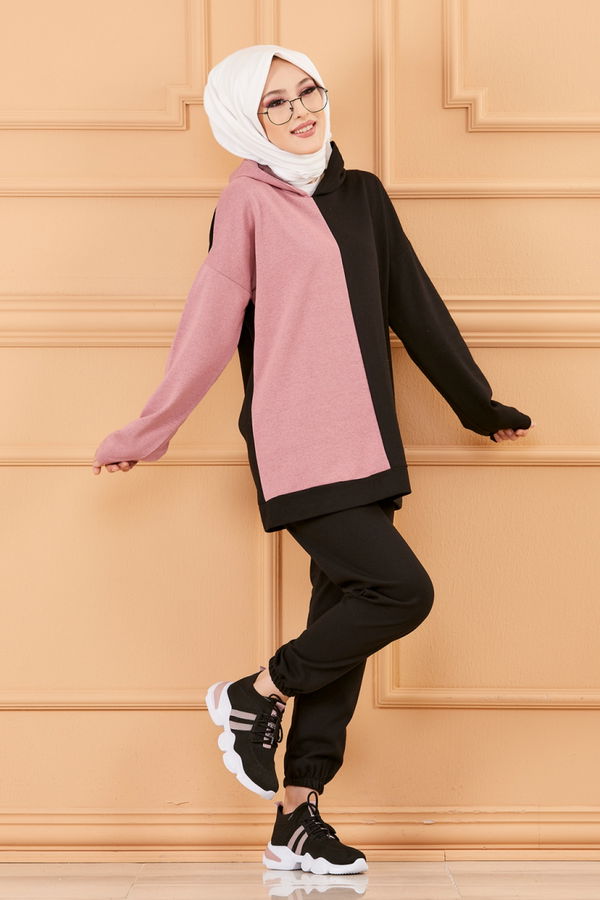 TUNIK PANTOLON Siyah - 8790 SİYAH