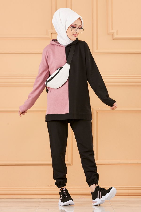 TUNIK PANTOLON Siyah - 8790 SİYAH