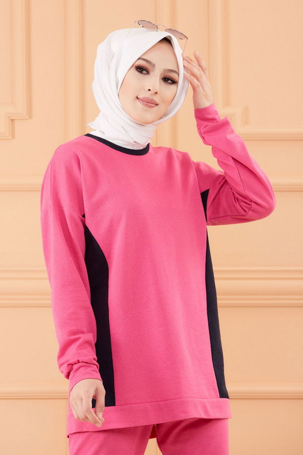 TUNIK PANTOLON Fuşya - 8792